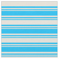 Deep Sky Blue & Beige Lined/Striped Pattern