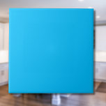 Deep Sky Blue Solid Colour | Classic | Elegant Tile<br><div class="desc">Deep Sky Blue Solid Colour | Classic | Elegant | Trendy | Stylish | Gift</div>
