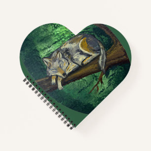 Deep sleep- handmade artwork notebook