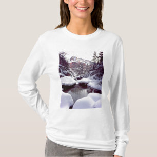 Deep snow at Middle Emerald Pools T-Shirt