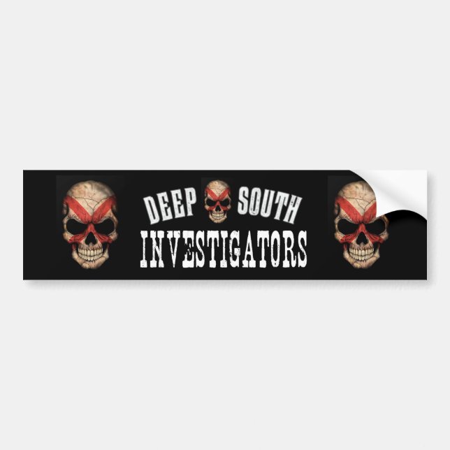 Deep South Investigators Team Bumper Sticker (Front)