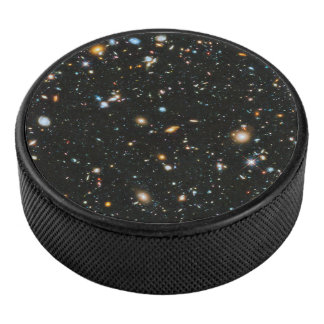 Deep Space Stars and Galaxies Hockey Puck