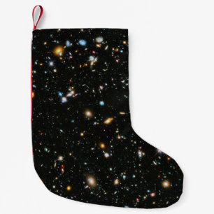 Deep Space Stars and Galaxies Small Christmas Stocking