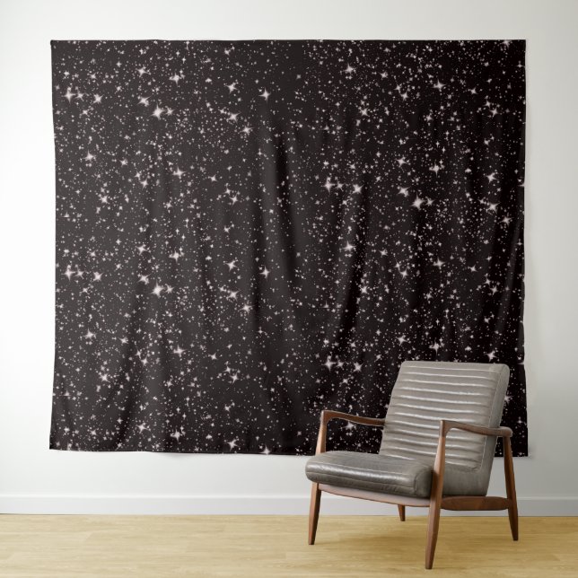 Deep space stars tapestry (In Situ (Horizontal))