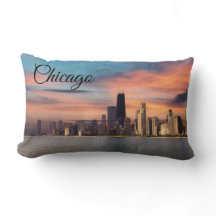 Deep Sunset over Chicago