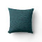 Deep Teal Brick Pattern Lumbar and Throw Pillows