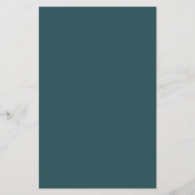 Deep Teal Solid Colour (Front)