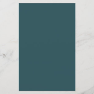 Deep Teal Solid Colour
