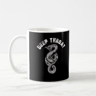 Deep Throat Snake Adult Humour Coffee Mug