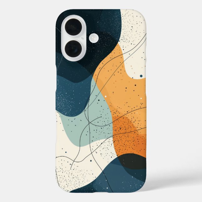 Deep Tide Layers Case-Mate iPhone Case (Back)