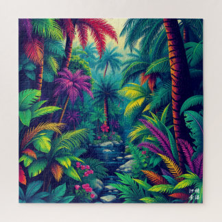 Deep Tropical Forest Jigsaw Puzzle