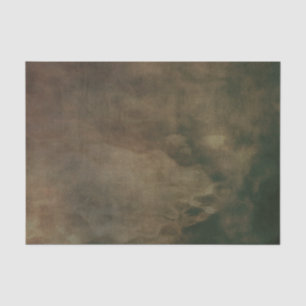 Deep umber brown wrinkled parchment paper