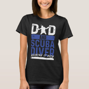 Deep Underwater Snorkeler Scuba Diving Snorkelling T-Shirt
