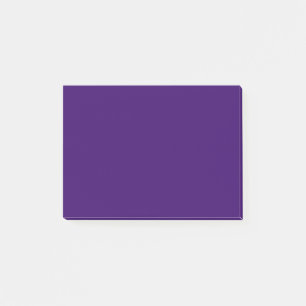 Deep Violet Solid Colour Post-it Notes