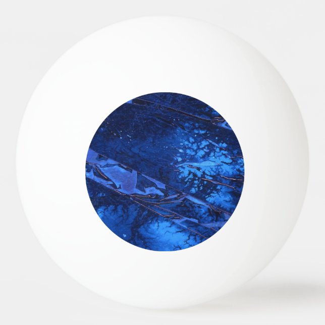 "Deep Water" Abstract Ping Pong Ball (Front)