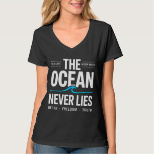 Deep Water Surfer Gift for women T-Shirt