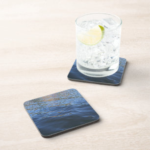 Deep Waters Cork Coaster