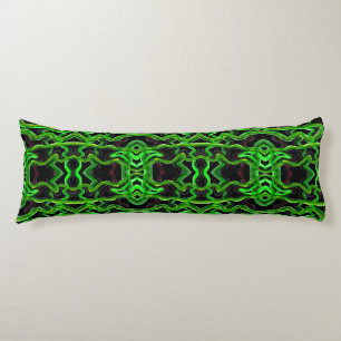 Deep wet leaf green with hint of lemon and wine body cushion