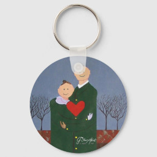 Deep Within My Heart Key Ring