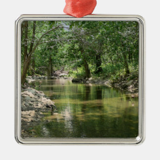 Deep Woods Creek Metal Tree Decoration