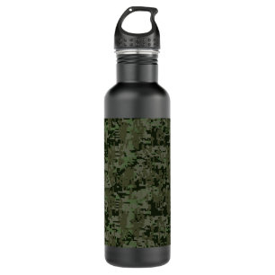 Deep Woods Digital Camouflage Camo Pattern 710 Ml Water Bottle