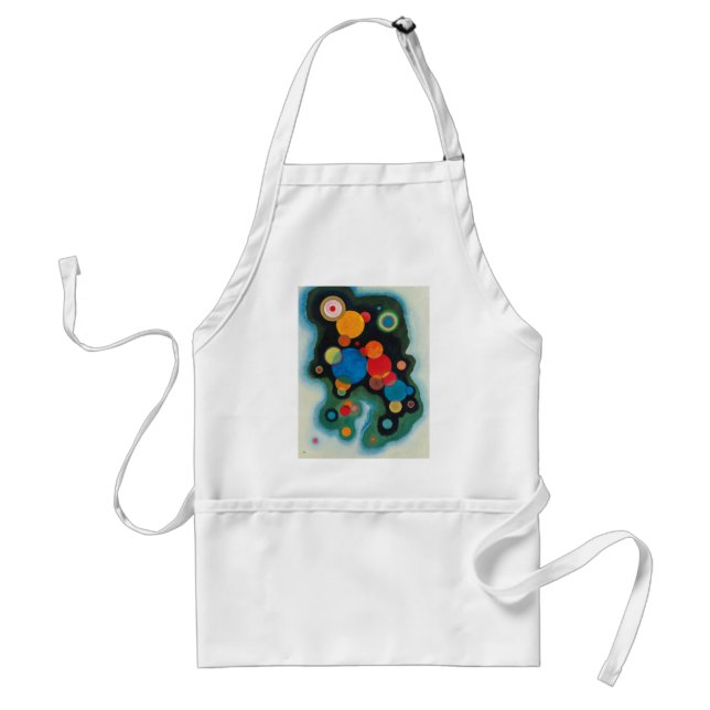 Deepened Impulse Abstract Oil on Canvas Kandinsky Standard Apron (Front)