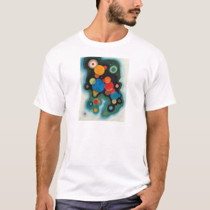Deepened Impulse Abstract Oil on Canvas Kandinsky T-Shirt