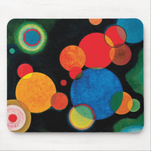 Deepened Impulse by Wassily Kandinsky Mouse Mat