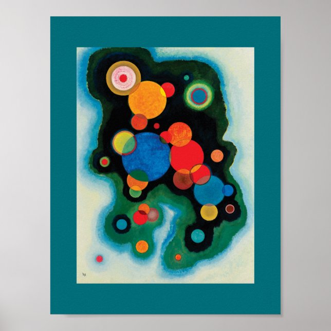Deepened Impulse by Wassily Kandinsky Poster (Front)