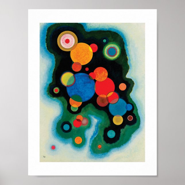 Deepened Impulse by Wassily Kandinsky Poster (Front)