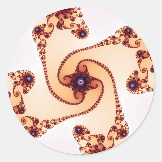 Deeper Classic Round Sticker (Front)