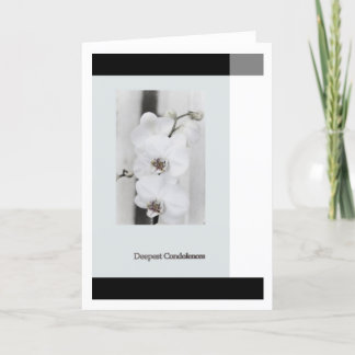Deepest Condolences Card