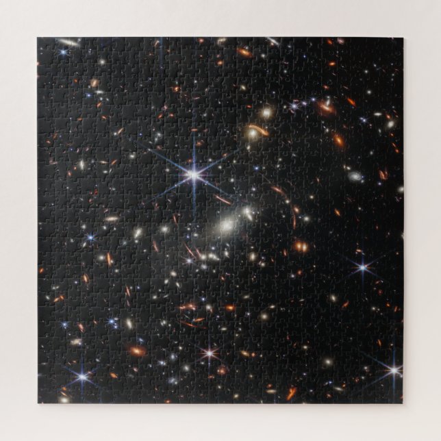 Deepest Infrared Image of the Universe | JWST Jigsaw Puzzle (Vertical)