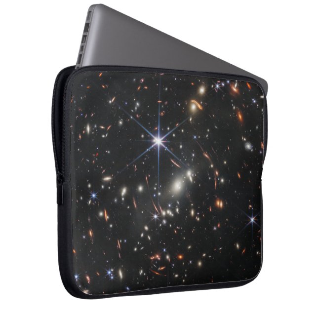 Deepest Infrared Image of the Universe | JWST Laptop Sleeve (Front Right)