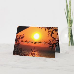 DEEPEST SYMPATHY card