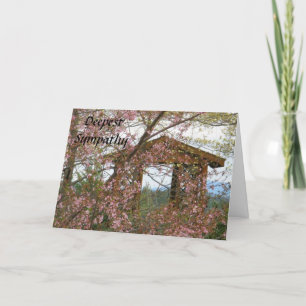 Deepest Sympathy Gazebo Card