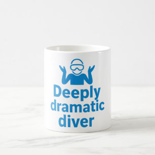 Deeply Dramatic Diver Coffee Mug