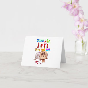 Deeply In Love With You Card