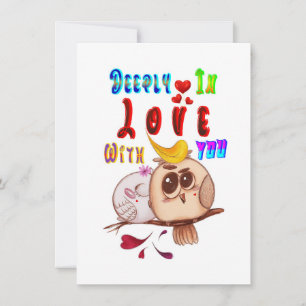 Deeply In Love With You Card