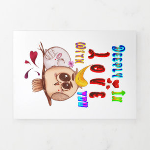Deeply In Love With You Tri-Fold Announcement