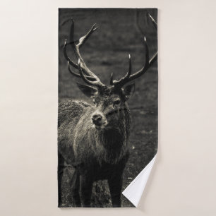 DEER 12 POINT BUCK BATH TOWEL