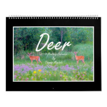 Deer 2018 Monthly Calendar By Thomas Minutolo