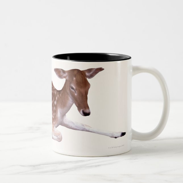 deer 2 Two-Tone coffee mug (Right)