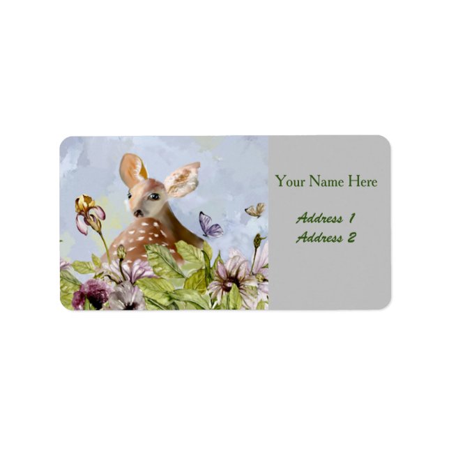 Deer Address Labels (Front)