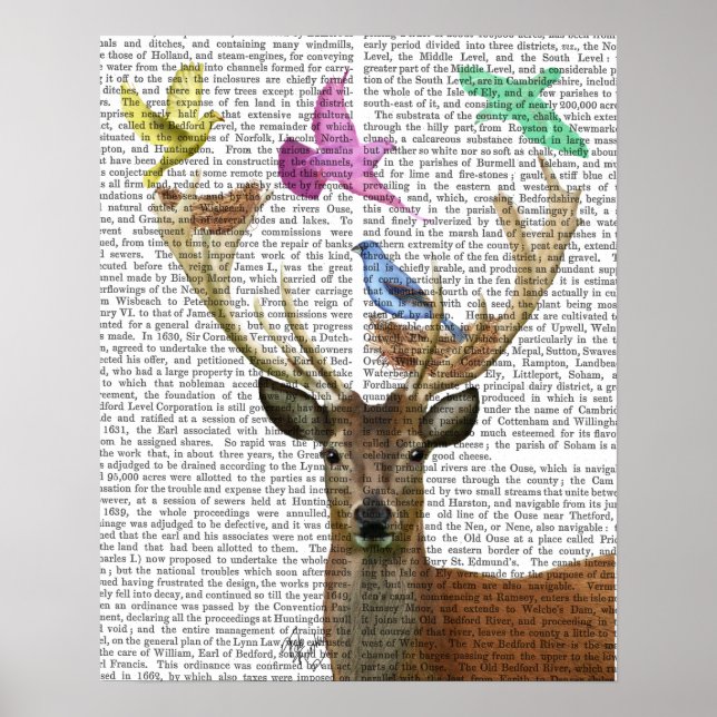 Deer and Birds Nests Pastel Shades Poster (Front)