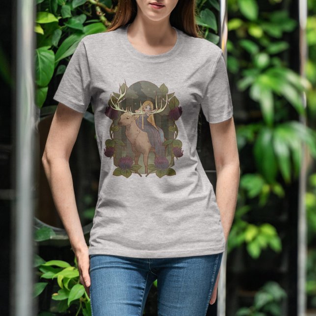 Deer And Fairy T-Shirt (Creator Uploaded)