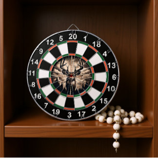 Deer and Forest Target Artwork Design Dartboard