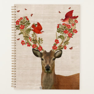 Deer and Love Birds Planner