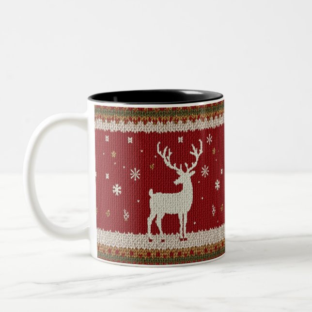 deer and winter Mug (Left)