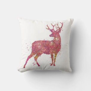 Deer Animal Forest Wild Wildlife Nature World Eart Cushion